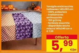 Interspar Tovaglia antimacchia halloween offerta