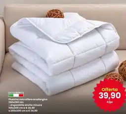 Interspar Piumino microfibra anallergico offerta