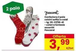 Interspar Calzini soffici e caldi Pascarel offerta