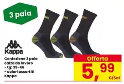 Interspar Calza da lavoro Kappa offerta