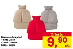 Interspar Borsa scalda piedi offerta