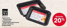 Interspar Teglia forno Simpex Basic offerta