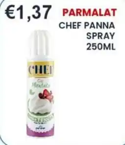 Caramico Parmalat Chef Panna Spray offerta