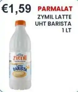 Caramico Parmalat Zymil Latte UHT Barista offerta