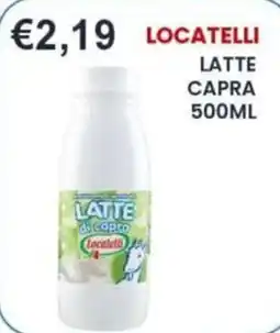 Caramico Latte di capra Locatelli offerta
