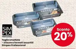 Interspar Teglie smaltate Simpex Professional offerta