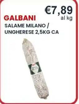 Caramico Galbani Salame Milano / Ungherese offerta