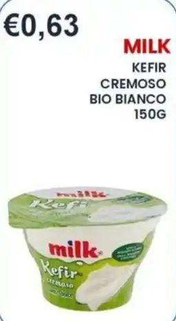 Caramico milk Kefir cremoso bio bianco offerta