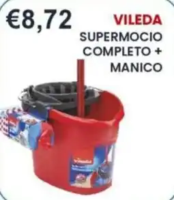 Caramico Vileda supermocio completo + manico offerta