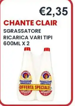 Caramico Chante Clair sgrassatore universale offerta