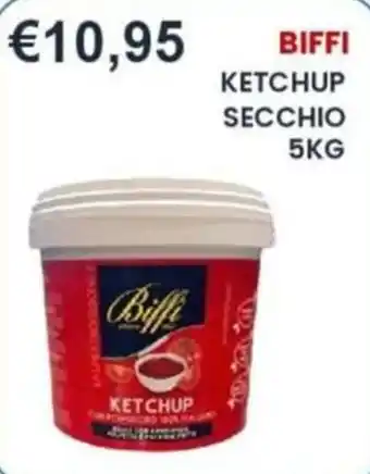 Biffi ketchup secchio