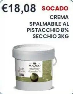 Caramico Crema spalmabile al pistacchio Socado offerta