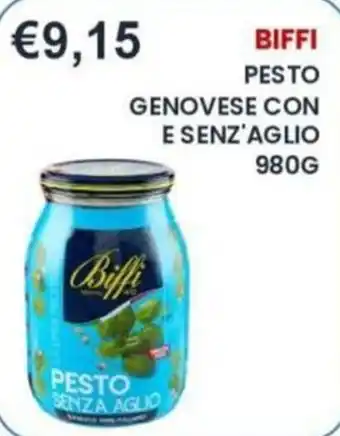 Biffi pesto genovese senza aglio