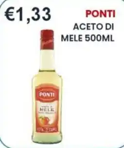 Caramico Aceto di mele Ponti offerta