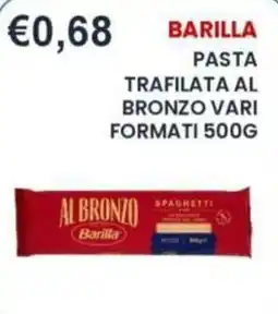 Caramico Pasta Barilla al bronzo offerta
