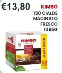 Caramico Kimbo Cialde Macinato Fresco offerta
