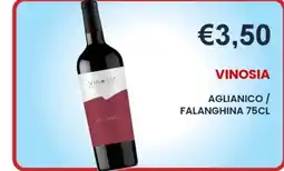 Caramico Vinosia Aglianico offerta