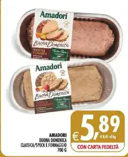 Deco Iperstore Amadori Buona Domenica offerta