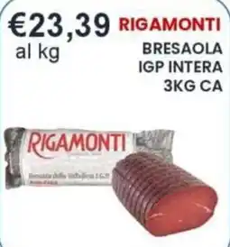 Caramico Bresaola IGP Rigamonti offerta