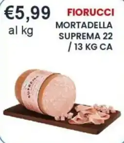 Caramico Fiorucci Mortadella Suprema 22 offerta