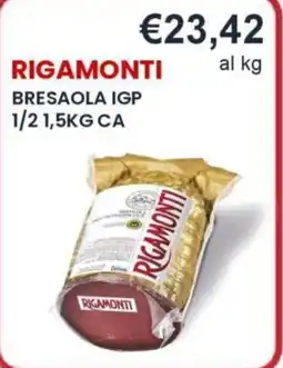 Caramico Bresaola IGP Rigamonti offerta