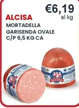 Caramico Mortadella garisenda ovale Alcisa offerta