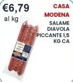 Caramico Salame diavola piccante Casa Modena offerta