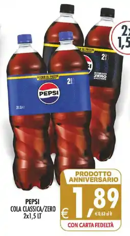 Deco Iperstore Pepsi Cola Classica/Zero offerta