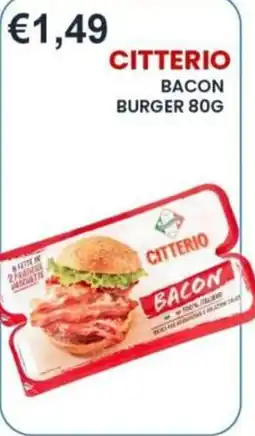 Caramico Citterio bacon burger offerta