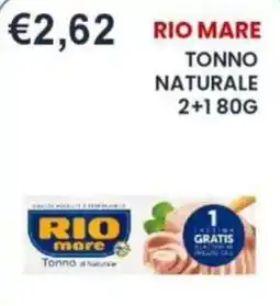 Caramico Rio mare Tonno al naturale offerta