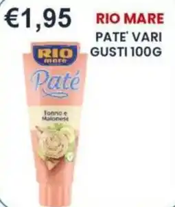 Caramico Rio Mare Pate' Tonno e Maionese offerta
