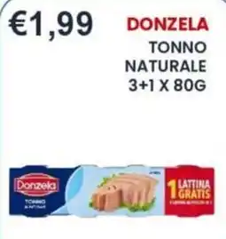 Caramico Donzela tonno naturale offerta