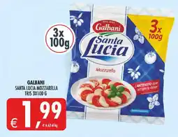 Deco Iperstore Galbani Santa Lucia Mozzarella offerta