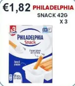 Caramico Philadelphia Snack offerta