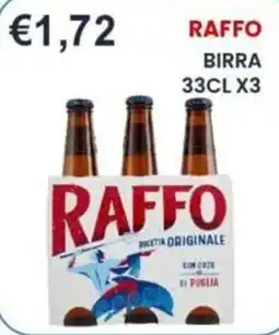 Caramico Raffo birra offerta