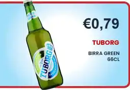 Caramico Tuborg birra green offerta