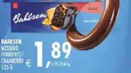 Deco Iperstore Bahlsen Messino Fondente offerta