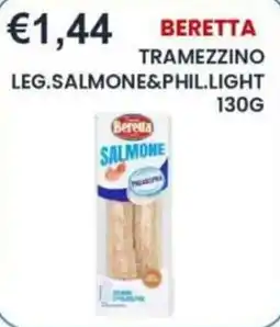 Caramico Beretta tramezzino leg.salmone&phil.light offerta
