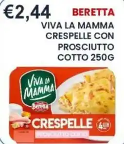 Caramico Viva la mamma crespelle con prosciutto cotto offerta