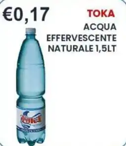 Caramico Toka acqua effervescente naturale offerta