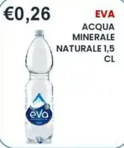 Caramico Eva acqua minerale naturale offerta