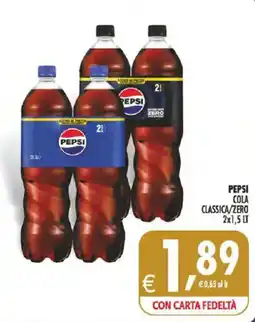 Deco Iperstore Pepsi Cola Classica/Zero offerta