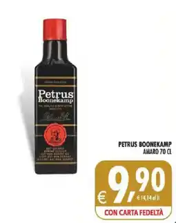 Deco Iperstore Petrus Boonekamp amaro offerta