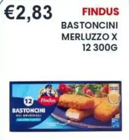 Caramico Findus bastoncini merluzzo offerta