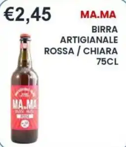 Caramico MA.MA birra artigianale rossa offerta