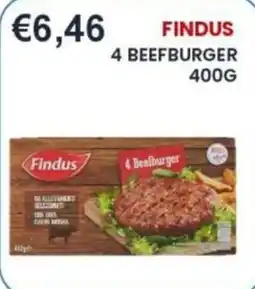 Caramico Findus 4 Beefburger offerta