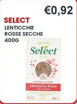 Caramico Select Lenticchie Rosse Secche offerta