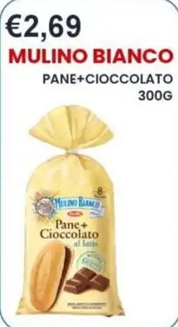 Caramico Mulino Bianco Pane+Cioccolato al latte offerta