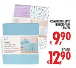 Deco Iperstore Dream Completo letto matrimoniale in microfibra offerta
