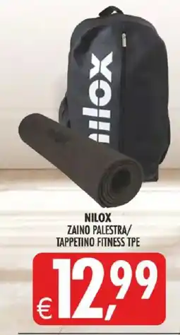 Deco Iperstore Nilox zaino palestra/tappetino fitness tpe offerta